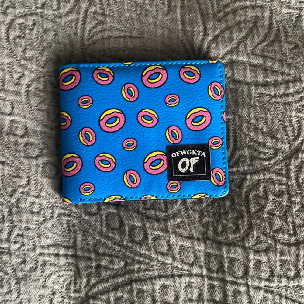 Odd Future Wallet all over donut print